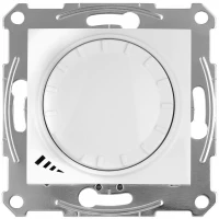 SEDNA LED СВЕТОРЕГУЛЯТОР повор-наж, прхд, универсальный 4-400Вт, БЕЛЫЙ