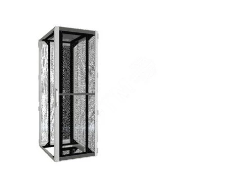 TS IT Шкаф 800x2200x1000 47U, вент. двери, 19" монтажные рамы