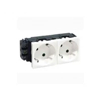 PM-45/4 - Суппорт для розетки  45x45 на 4 модуля