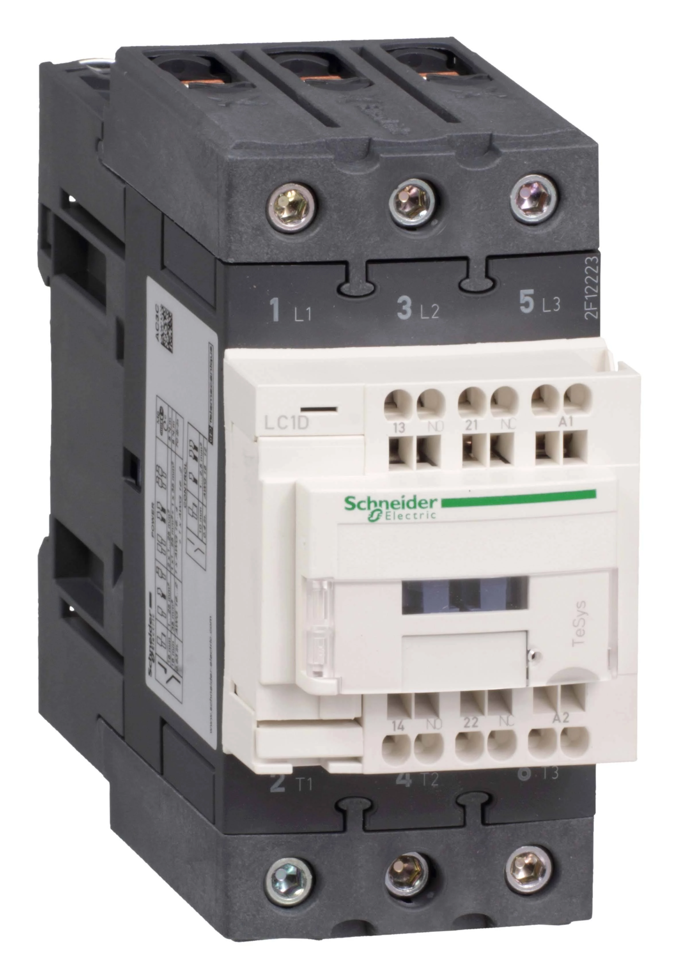 3P КОНТАКТОР EVERLINK AC3 440В 50A ПРУЖИННЫЙ ЗАЖИМ, КАТУШКА УПРАВЛЕНИЯ 230В AC 50/60ГЦ
