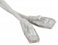 Реверсивный Патч-корд U/UTP, Cat.5e, LSZH, 10 м, серый Hyperline