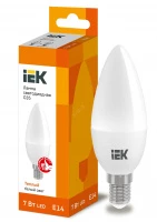 Лампа светодиодная ECO C35 свеча 7Вт 230В 3000К E14 IEK