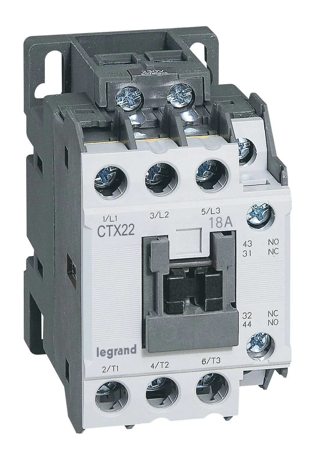 Контактор CTX3 3P 18A 1но1нз ~48V