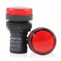 Индикатор ND16-22D/2C красный, встр. резистор, IP65 АС/DC230В (R) (CHINT)