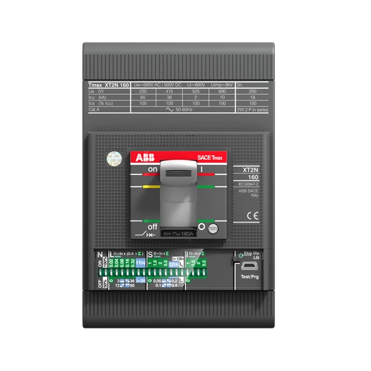 Выключатель автоматический XT2L 160 Ekip LSI In=160A 3p F F